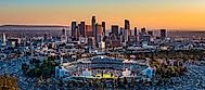 Los Angeles, CA USA- April 15 2024: Los Angeles Dodgers VS Washington. Editorial credit: Larry Gibson / Shutterstock.com