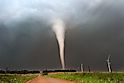 Beautiful defined tornado in American Plains