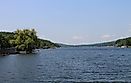 Harveys Lake from the northeast. Editorial credit: Wikimedia Commons