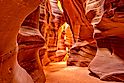 Antelope Canyon lights and rocks arizona usa