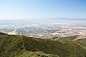 The view over San Bernardino from Hwy 18 in Los Angeles, California