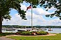 Vitale Park, on the north shore of Conesus Lake—the western- most of New York's famed Finger Lakes.