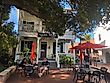 Beaufort South Carolina USA-August 3, 2024. Lowcountry Cider Co. and Superior Coffee Beaufort is a family owned business located in the historic district downtown with views of Waterfront Park. Editorial credit: StacieStauffSmith Photos / Shutterstock.com