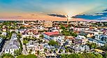 Downtown Charleston South Carolina Skyline Aerial