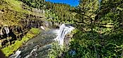 Upper Mesa Falls in Caribou Targhee National Park Idaho 