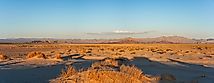 Sunset in the Mojave Desert.