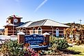 ERWIN, TN: Town office building and sign. Editorial credit: J. Michael Jones / Shutterstock.com