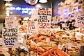 Pike Place Market, Seattle seafood
