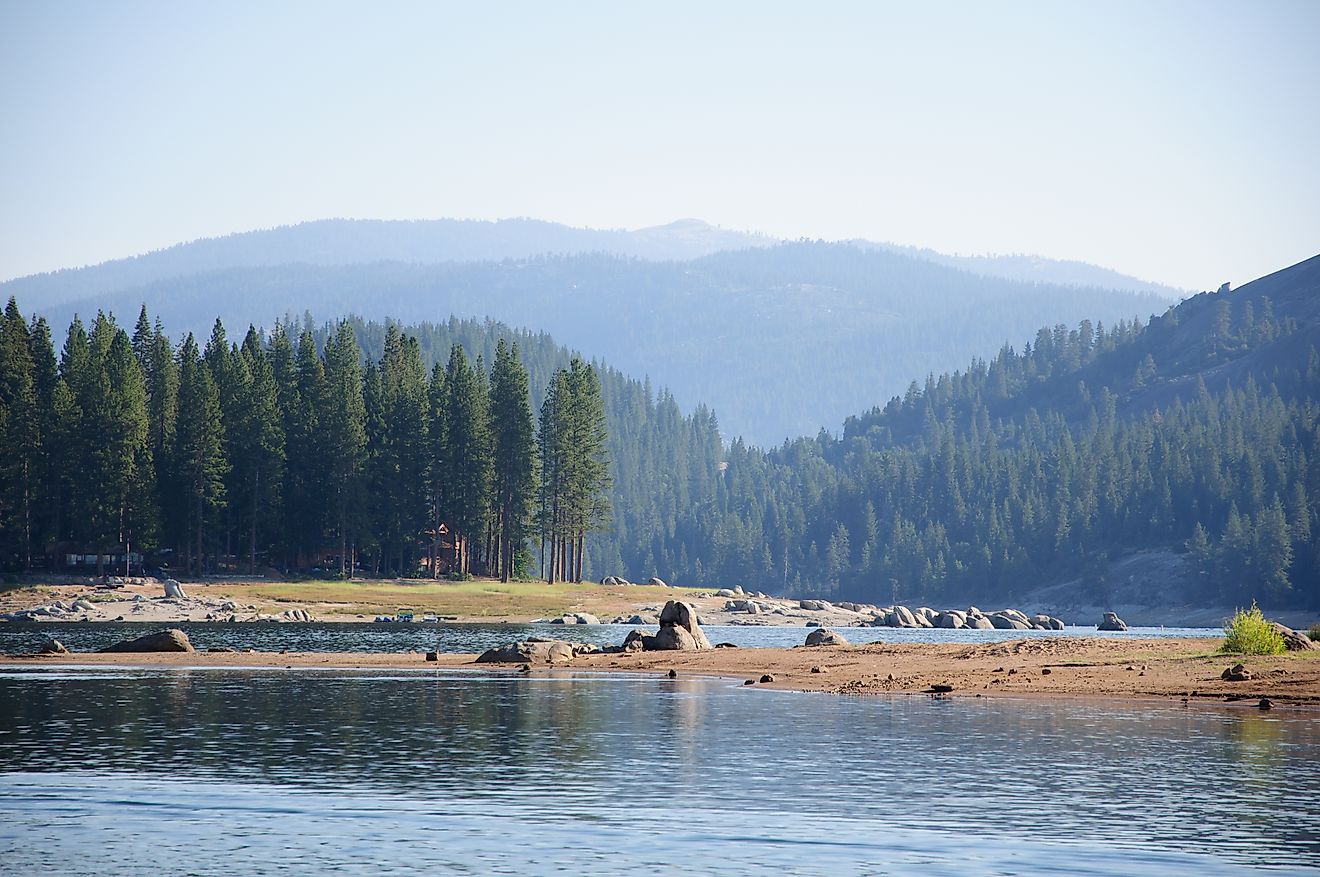 Sierra landscape at Shaver Lake, California
