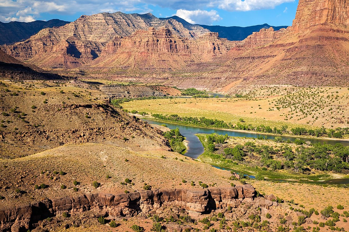 Utah's Desolation Canyon Area. Editorial credit: mypubliclands via Wikimedia Commons