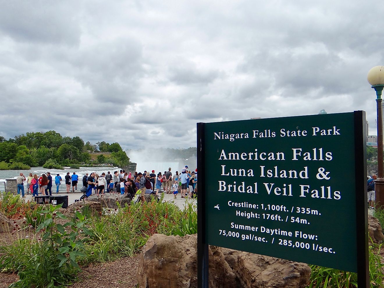  Niagara Falls State Park in New York. Editorial credit: JTTucker / Shutterstock.com