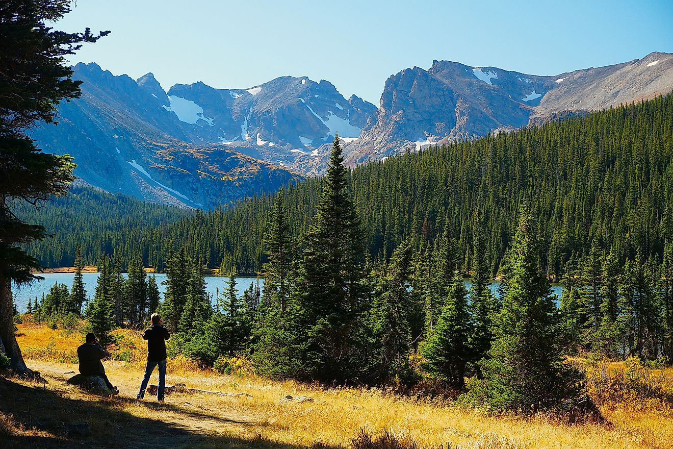 Long Lake above the Brainard Lake Recreation Area Roosevelt National Forest