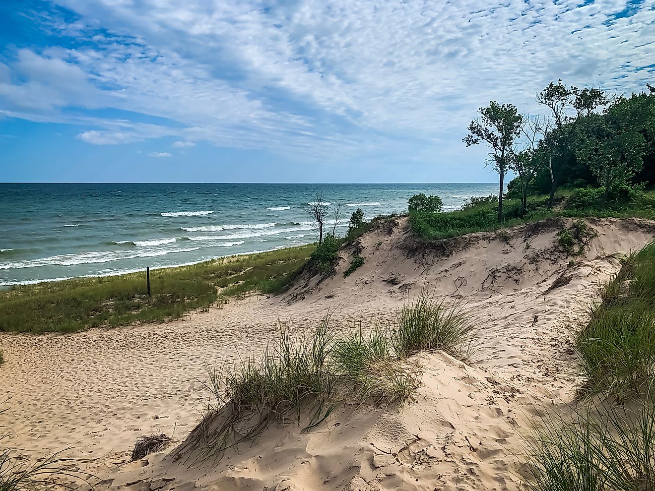 Lake Michigan at Indiana Dunes National Park