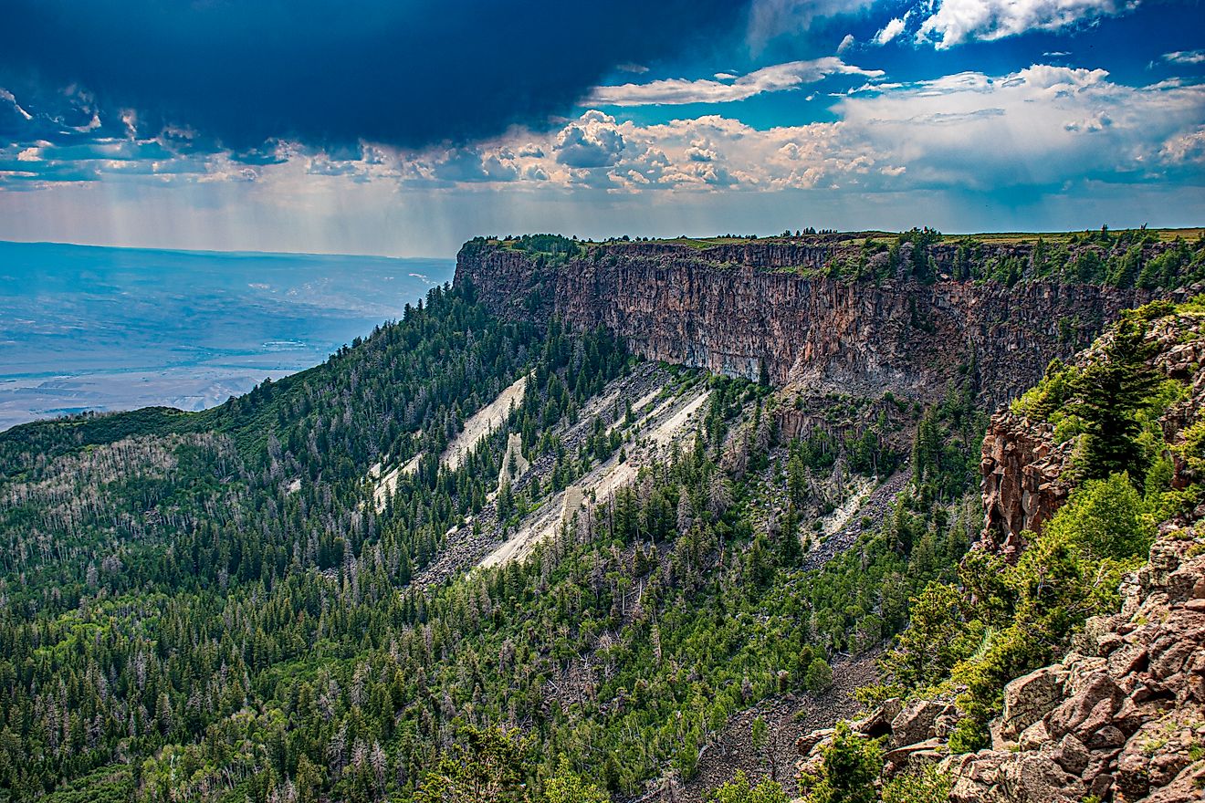 The Grand Mesa rim in Colorado.