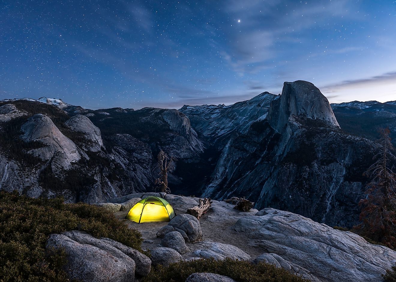 Camping in Yosemite National Park