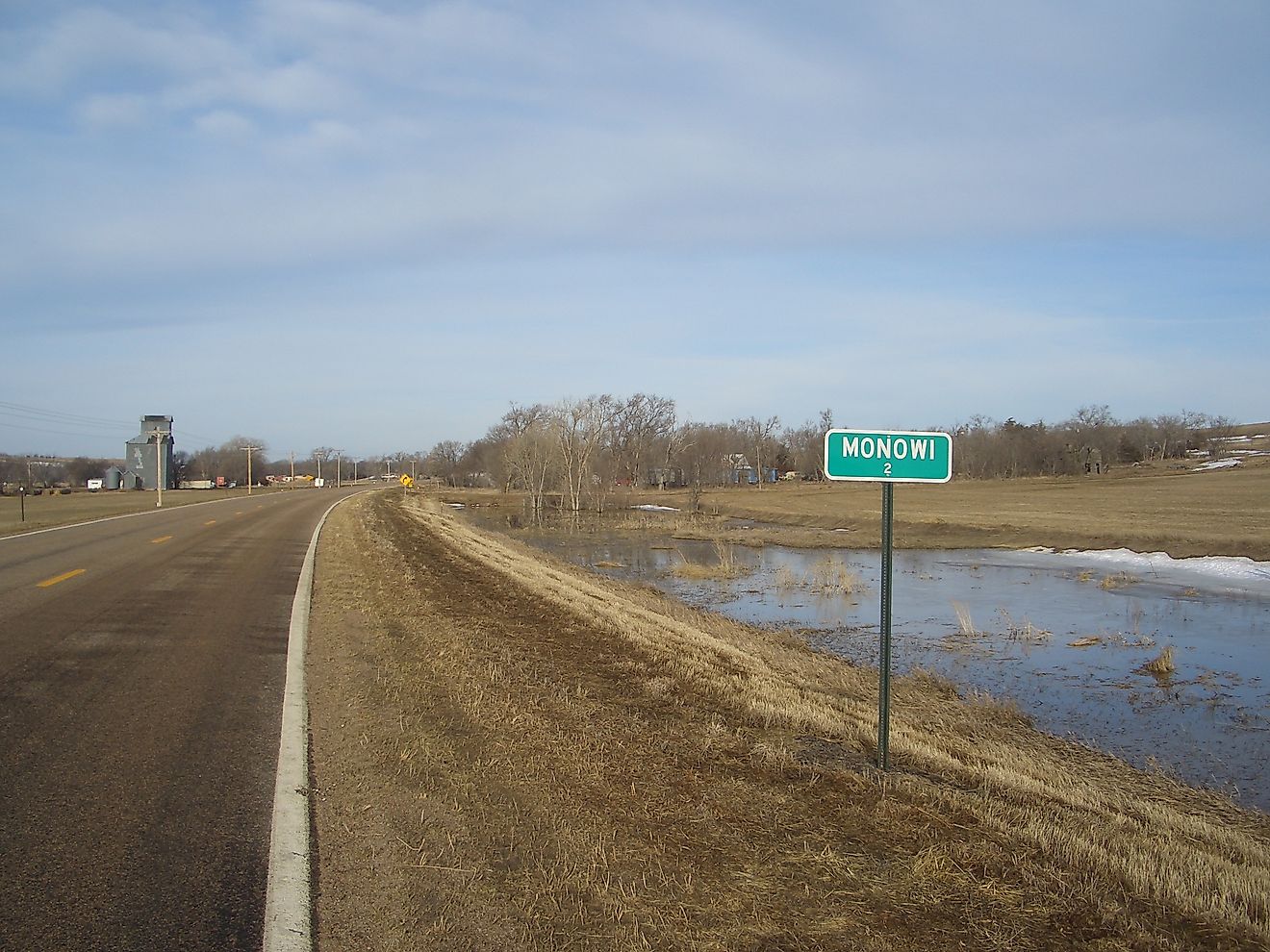 Monowi, Nebraska. Wikimedia Commons