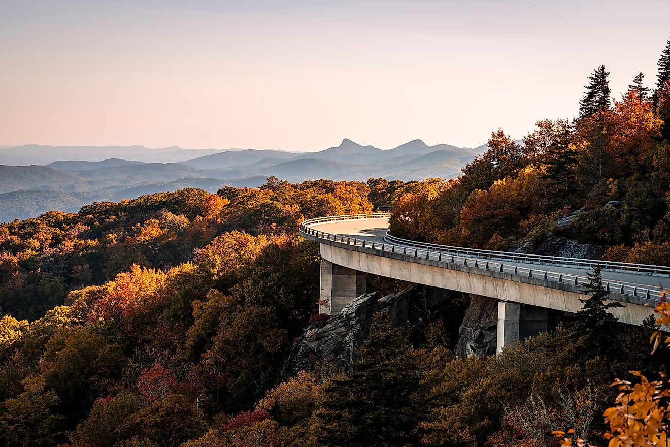 Lynn Cove Viaduct on the Blue Ridge Parkway