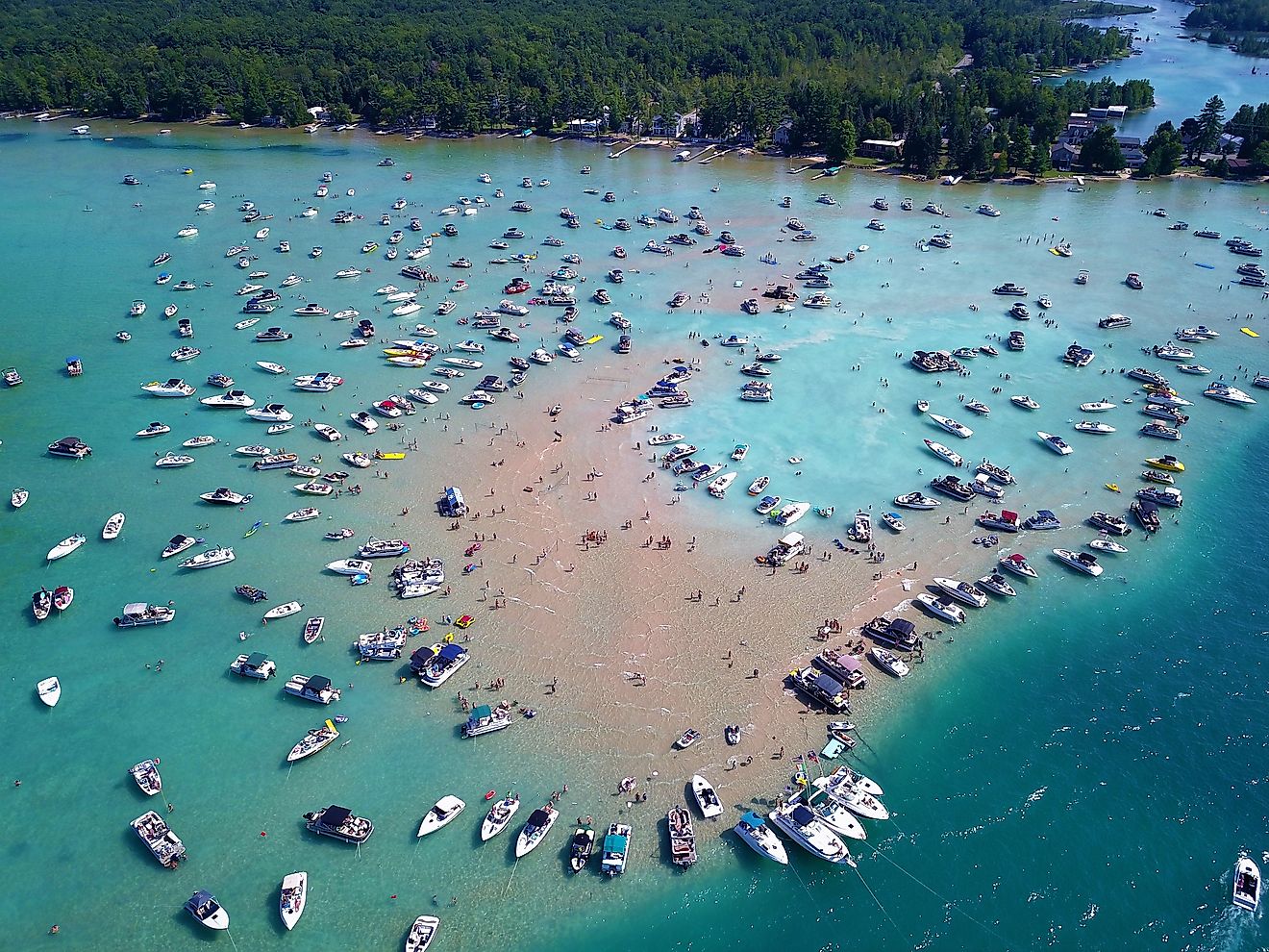 Torch Lake Sandbar