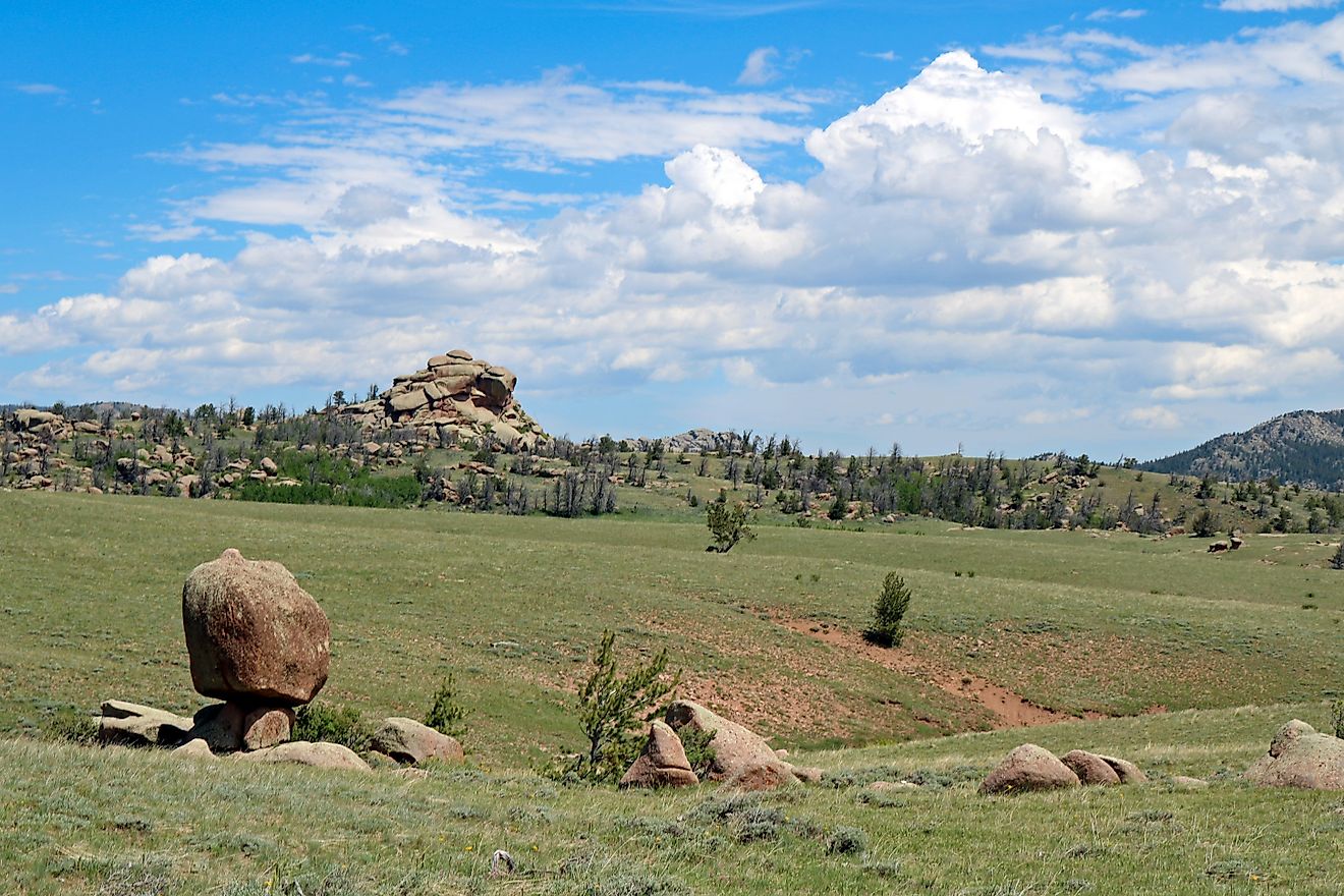 Vedauwoo natural area. Sherman Granite. Medicine Bow-Routt National Park.