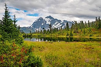 Picture Lake and Mt. Shuksan, Washington