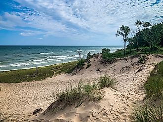 Lake Michigan at Indiana Dunes National Park
