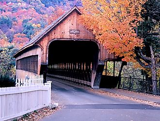 Woodstock Vermont Covered Bridge