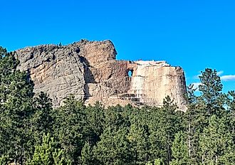 Crazy horse in South Dakota.
