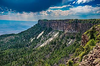 The Grand Mesa rim in Colorado.
