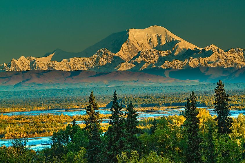 Mount Foraker in the Alaska Range