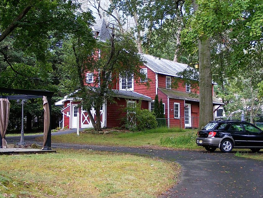 A historical building in Florham Park, New Jersey.