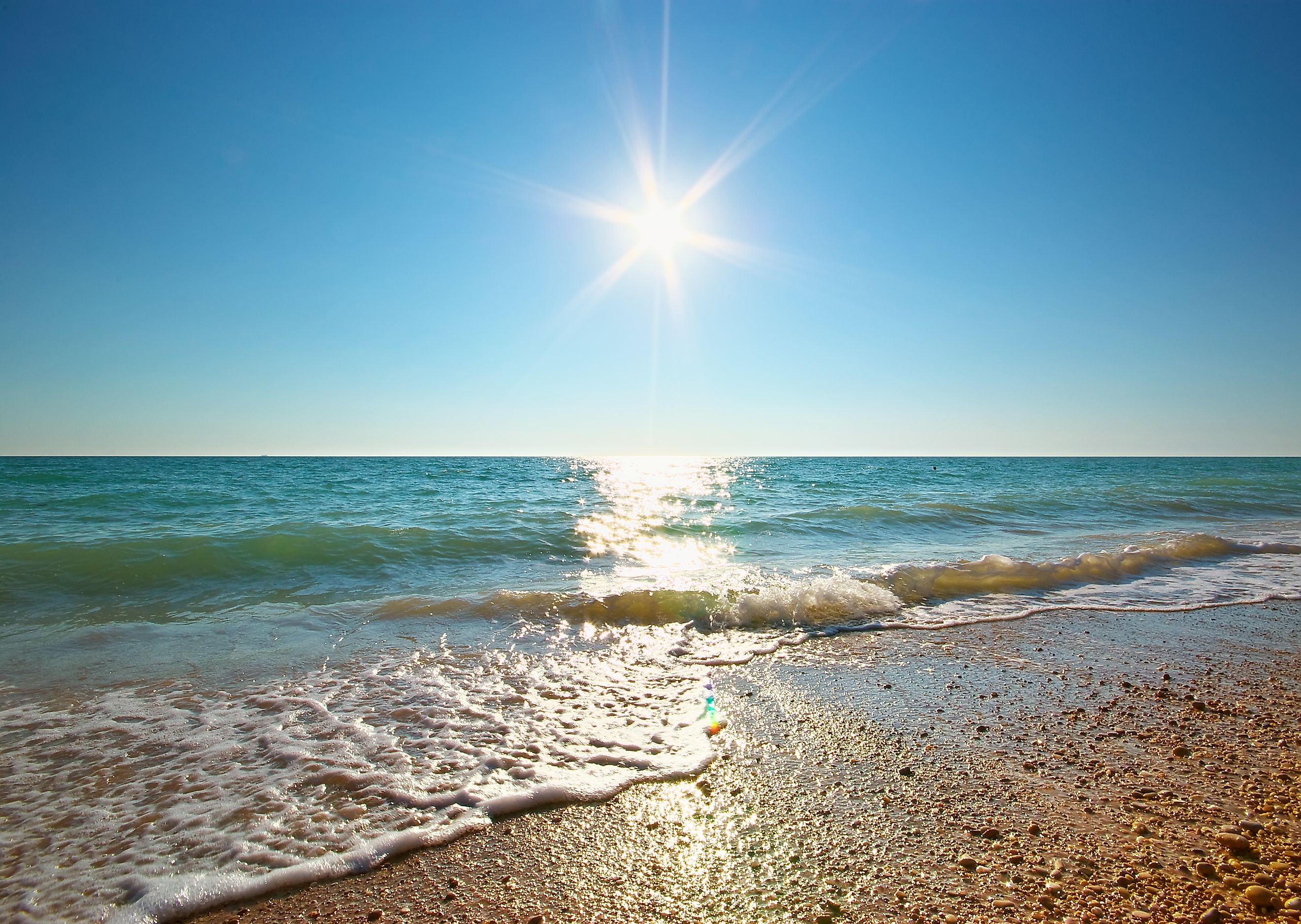 Coast of beach at day