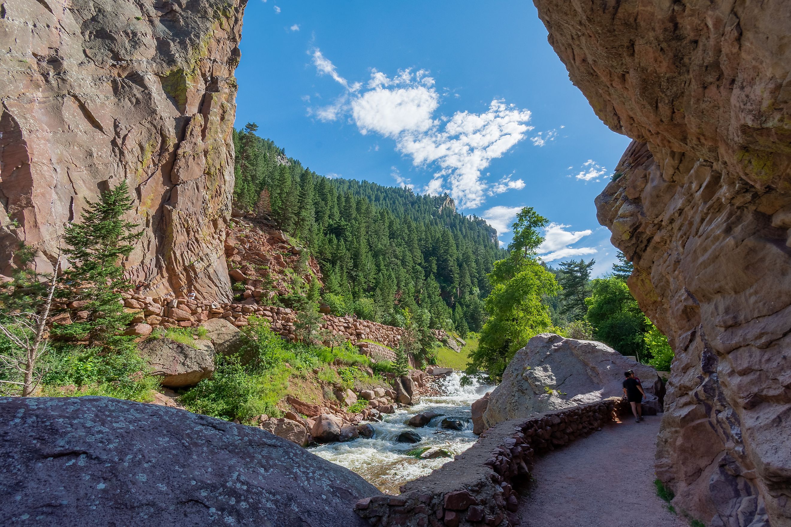 Photos were taken during a hike in Eldorado Canyon State Park in Colorado Springs.