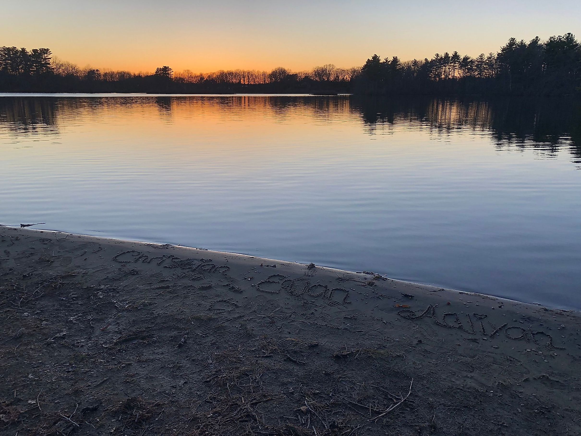 Lake Chaubunagungamaug in Webster.