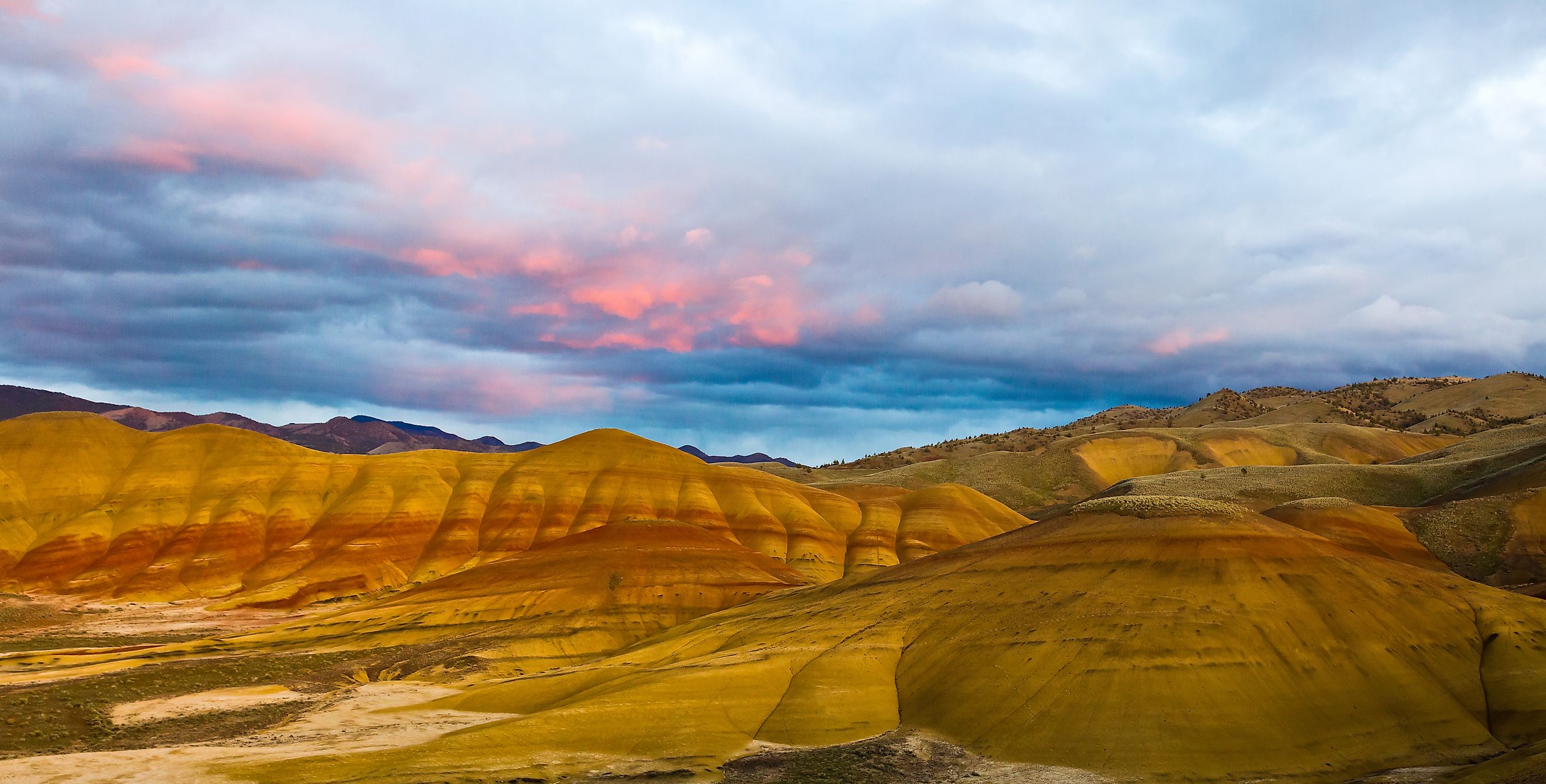 Painted Hills Unit. John Day Fossil Beds National Monument, Northeastern Oregon.