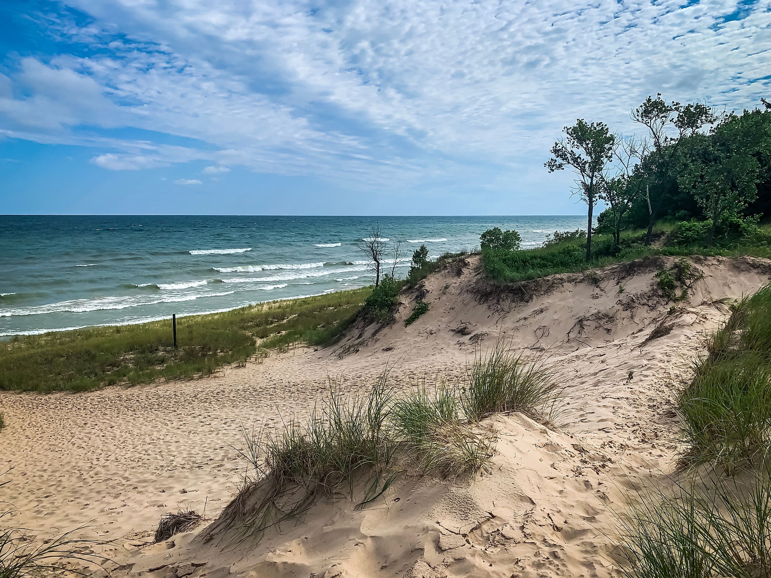 Lake Michigan at Indiana Dunes National Park