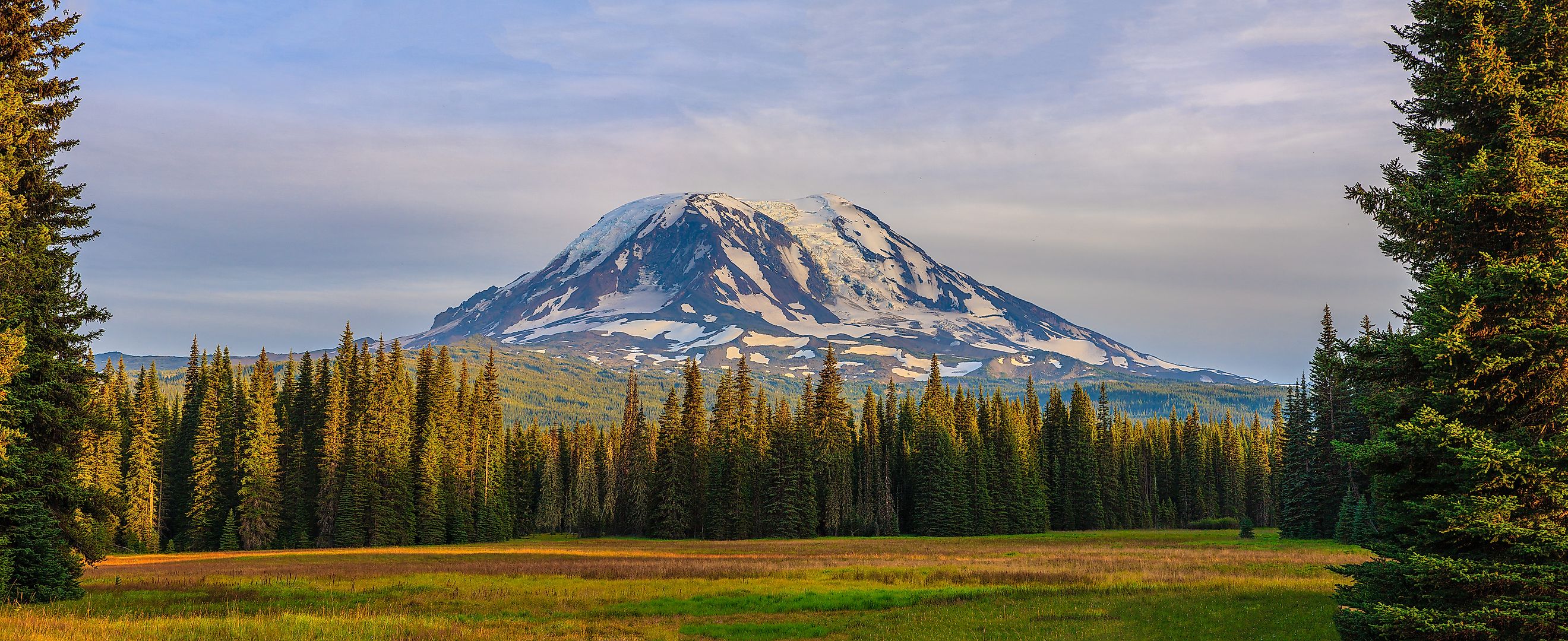 Amazing Vista of Mt. Adams in Washington State