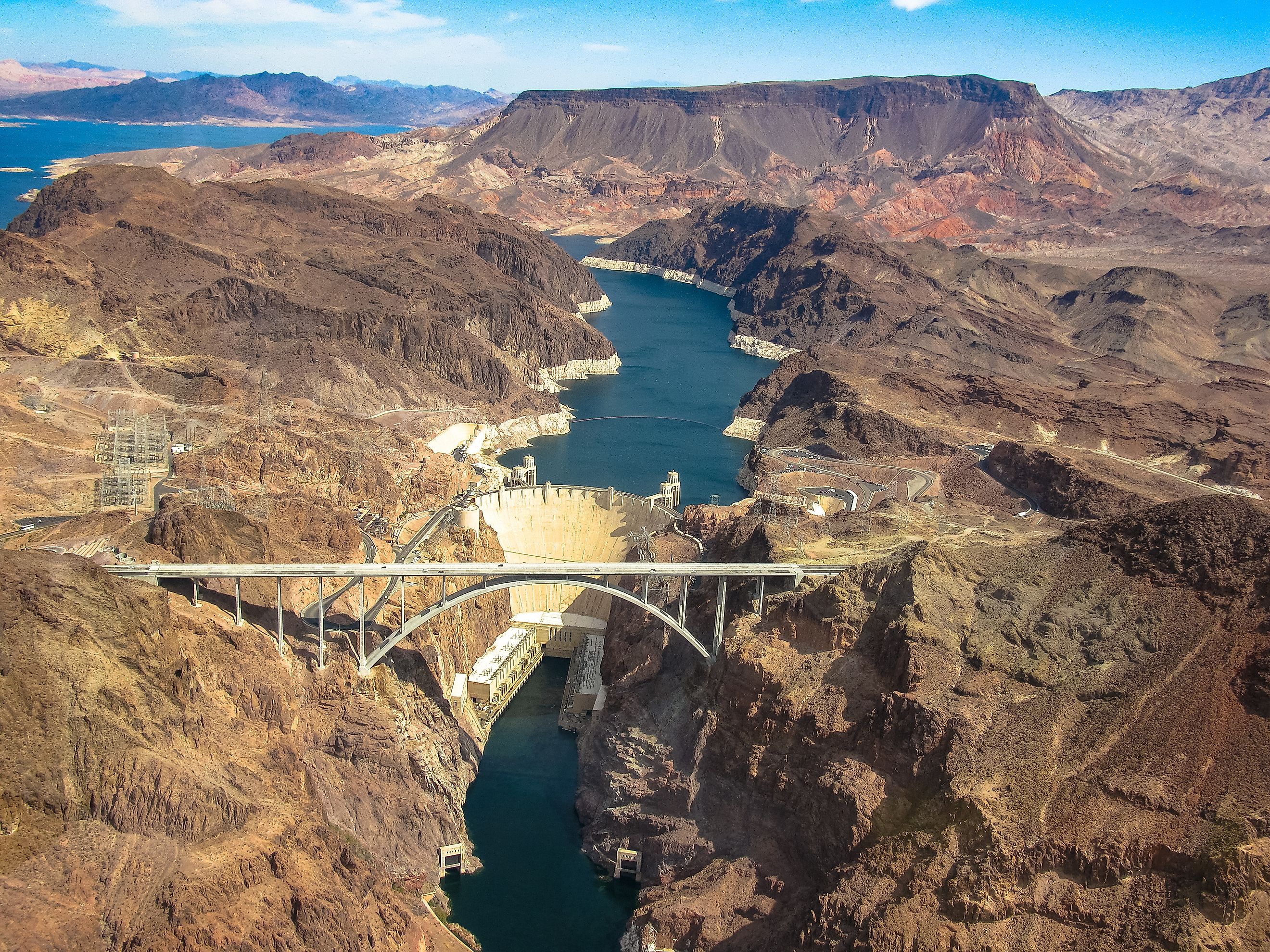Hoover Dam by helicopter