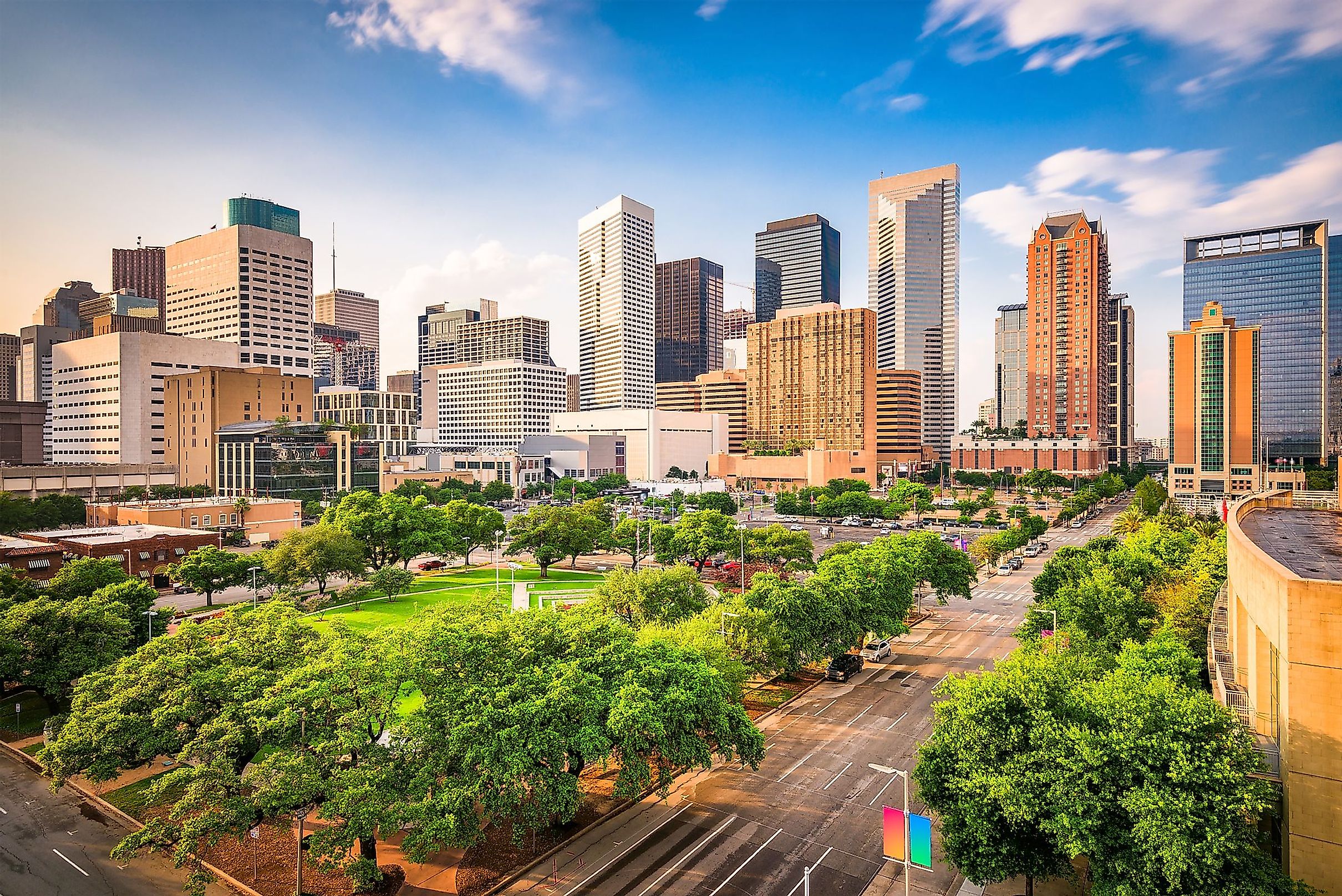 Houston, Texas skyline.